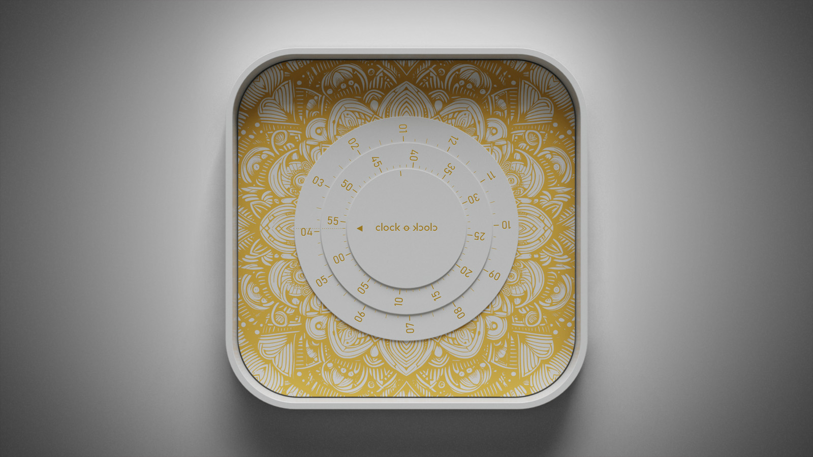 Veridian Abstract | clockoclock
